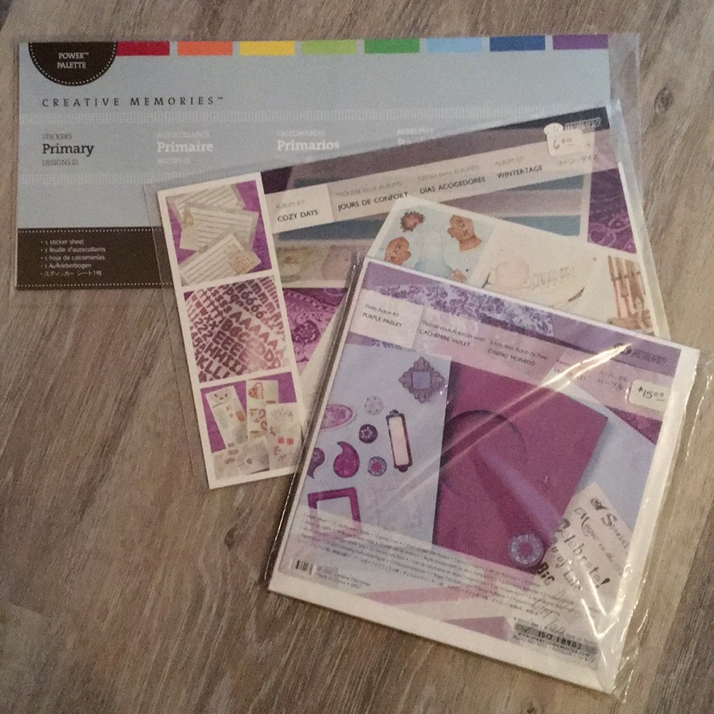 NEW unopened CM Scrapbooking Bundle - Creative Memories - Picture 3 of 6